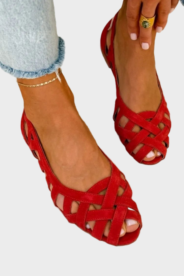 Caterina - Vibrant Summer Braided Sandals