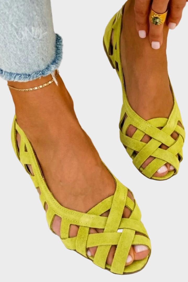 Caterina - Vibrant Summer Braided Sandals