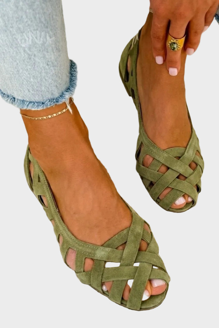 Caterina - Vibrant Summer Braided Sandals