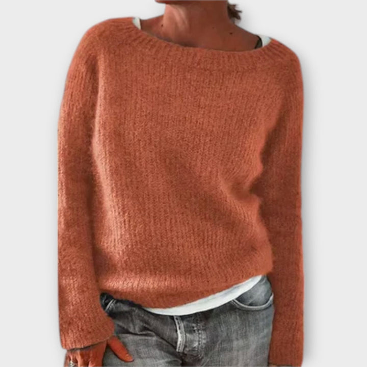 Regine – solid knitted sweater
