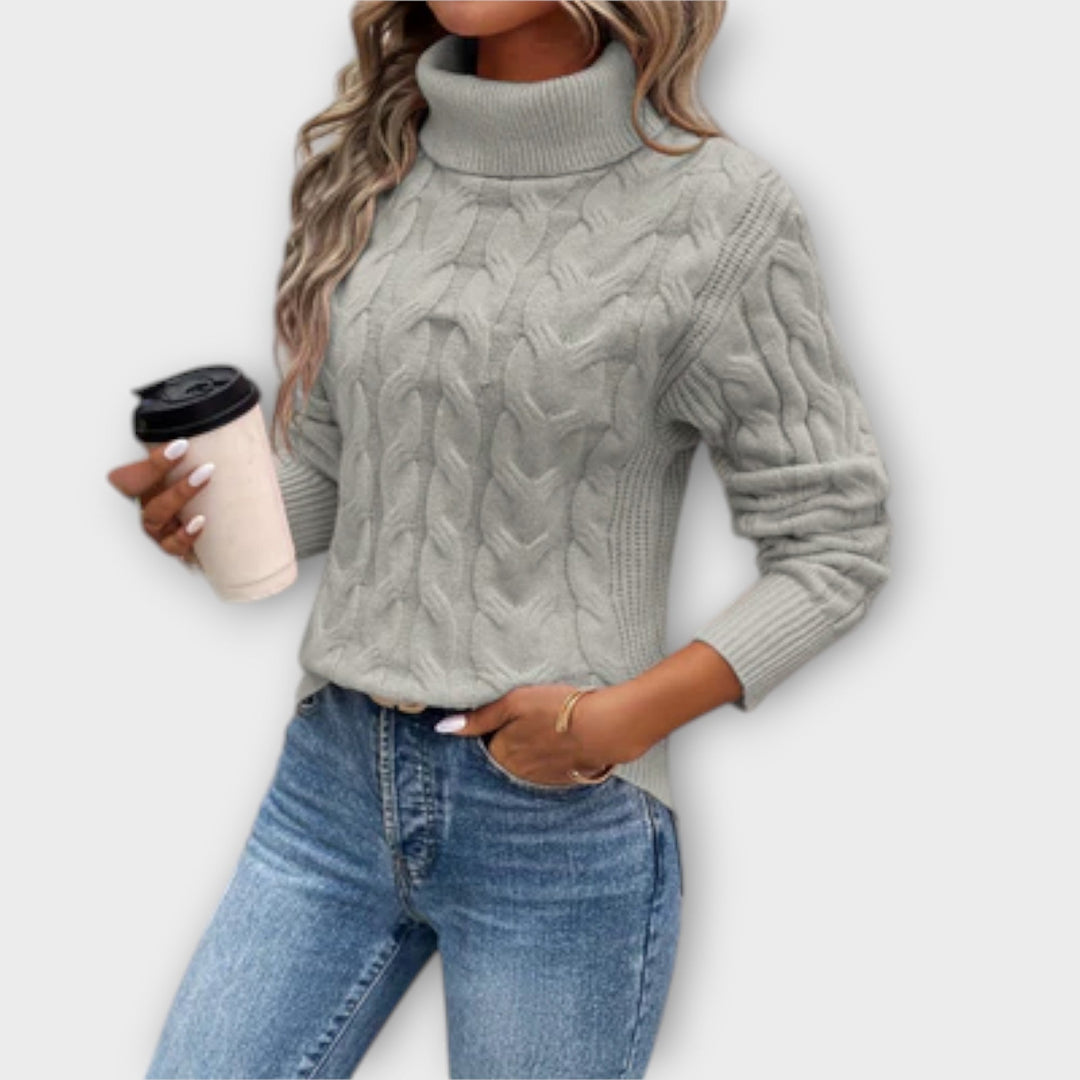 Amelia – Elegant turtleneck sweater