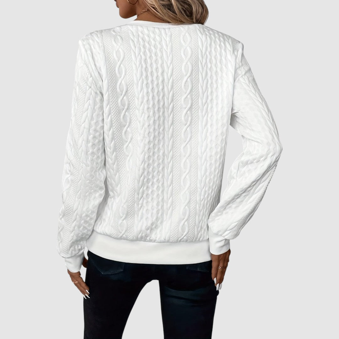 Rozárie - Stylish knitted sweater