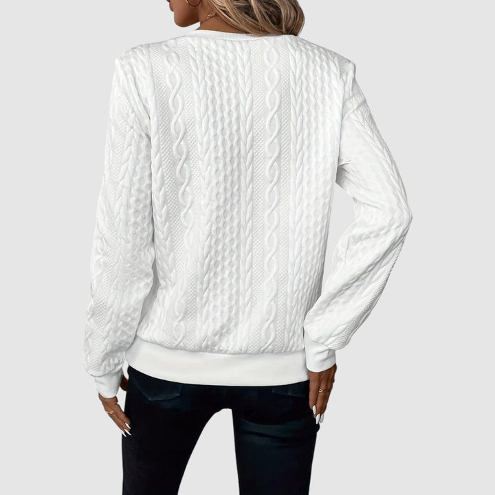 Rozárie - Stylish knitted sweater