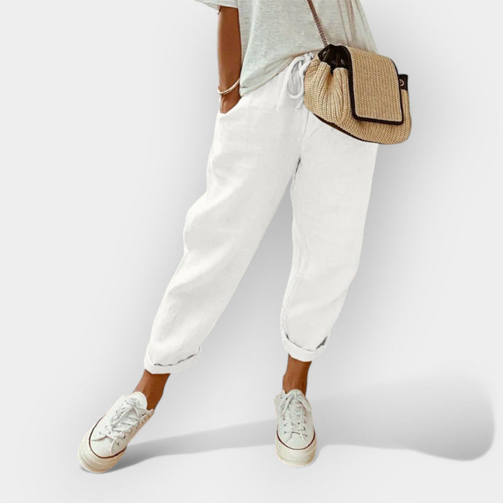 Ema - Light linen trousers
