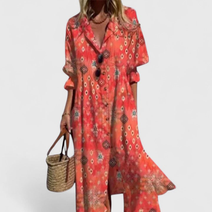 Viona - Elegant Boho Dress