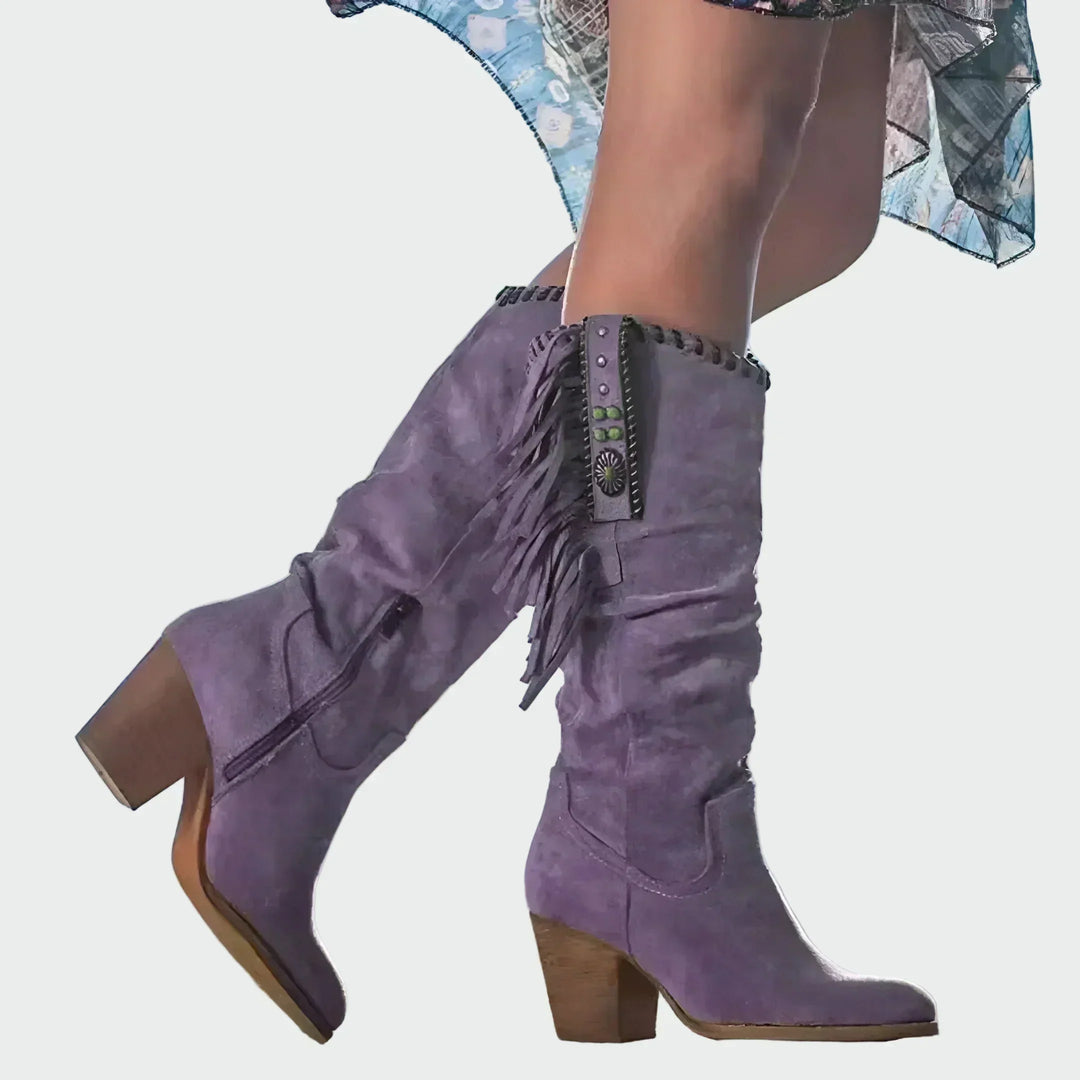 Edyta - Comfortable leather ankle boots