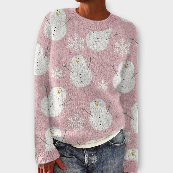 Simone - A warm sweater for Christmas