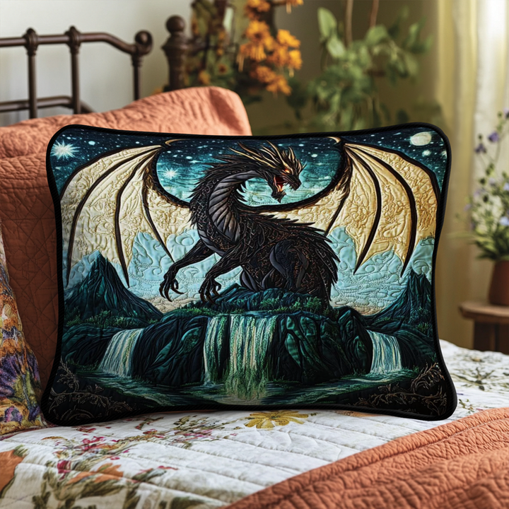Celestial Shadow Quilted Bedding Pillow Case