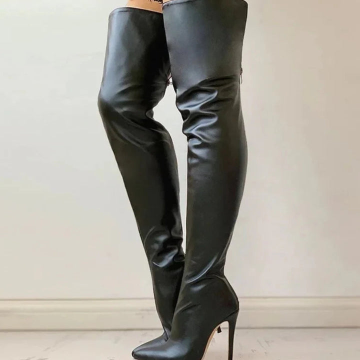 Stiletto Over-Knee Boots