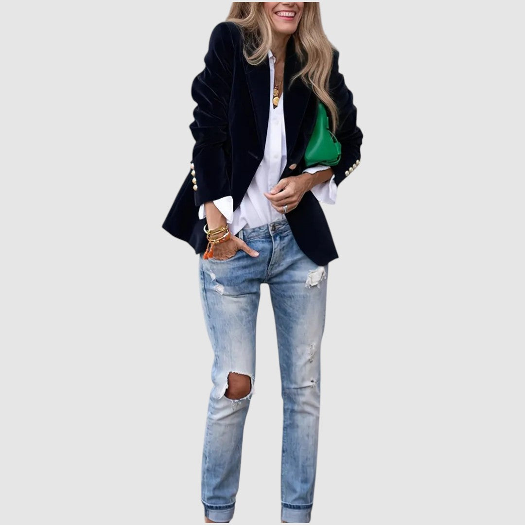 Natálie - Elegant velvet jacket