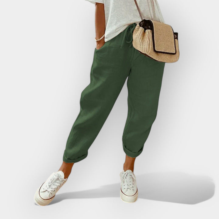 Ema - Light linen trousers