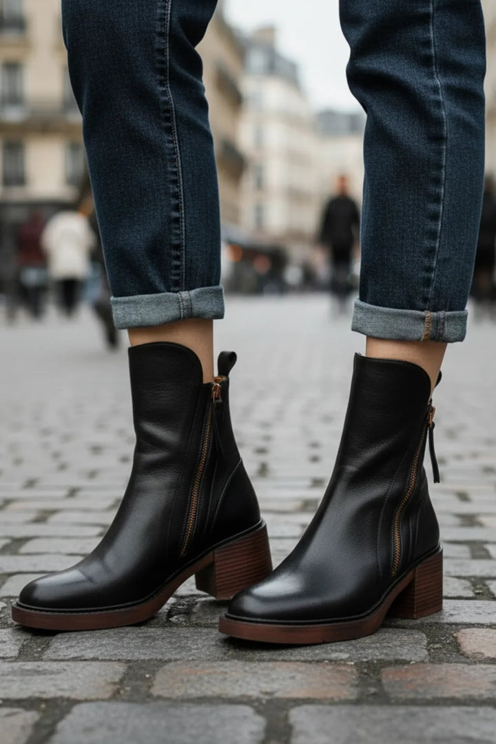 Valorine Leather Boots
