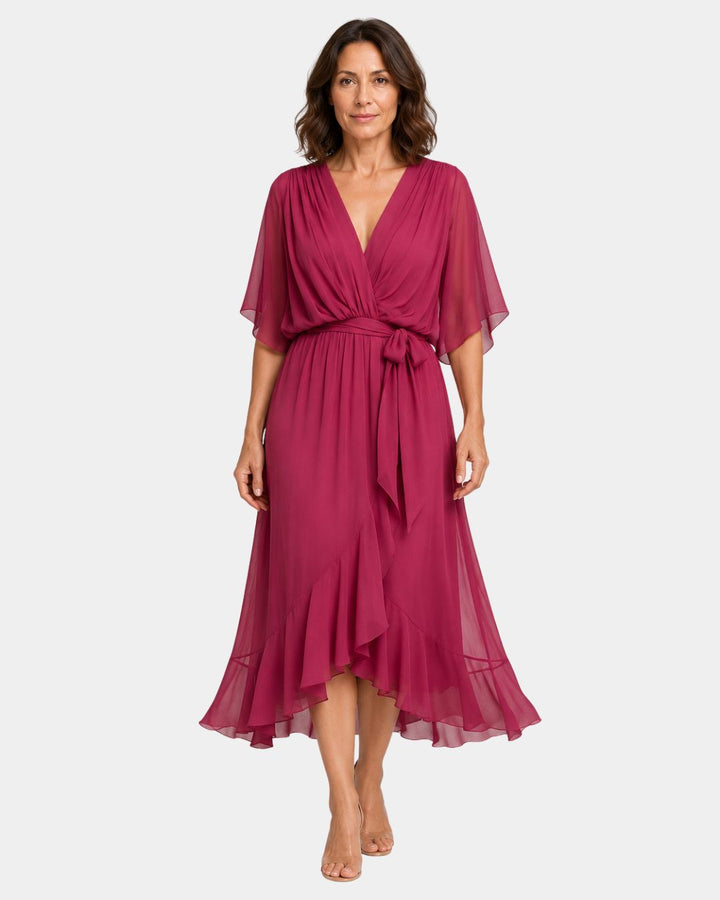 Carmen Chiffon Dress