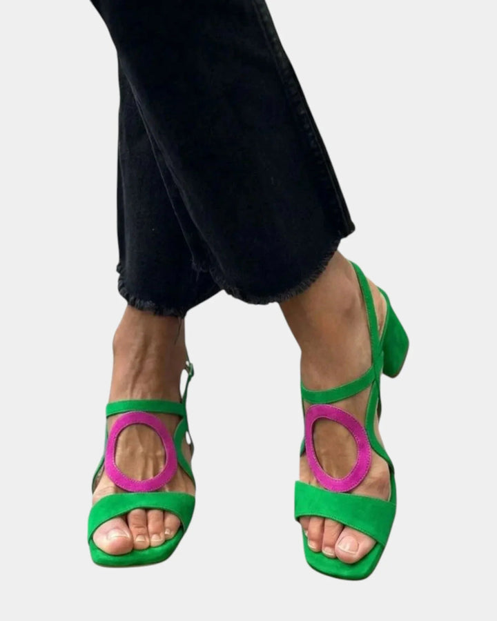 Guillelmine Square-Toe Sandals