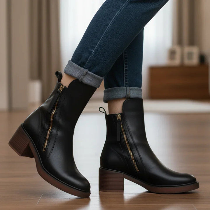 Valorine Leather Boots