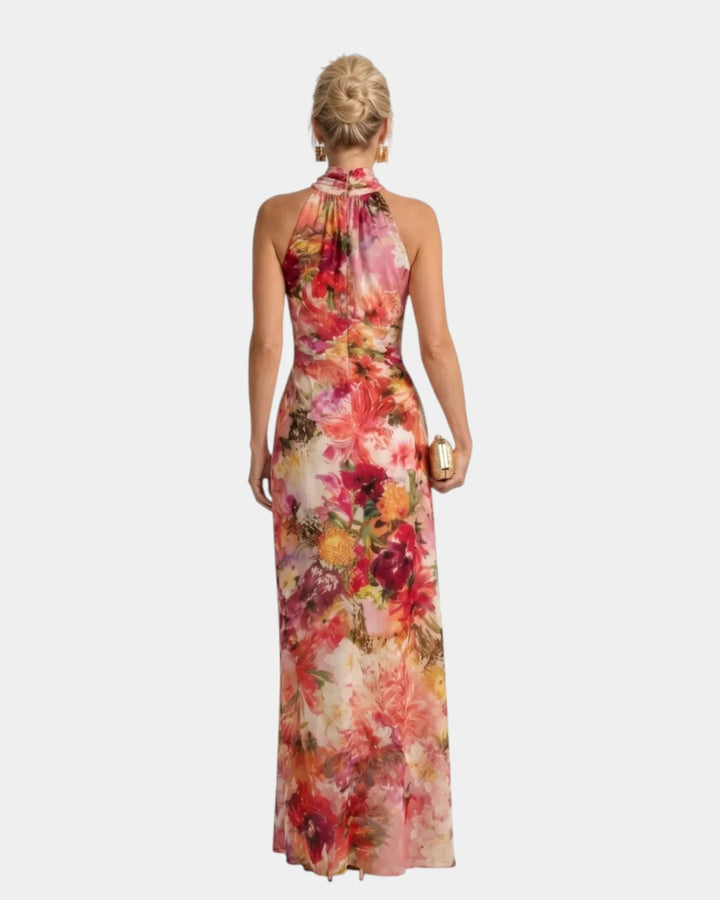 Cyanelle Floral Dress