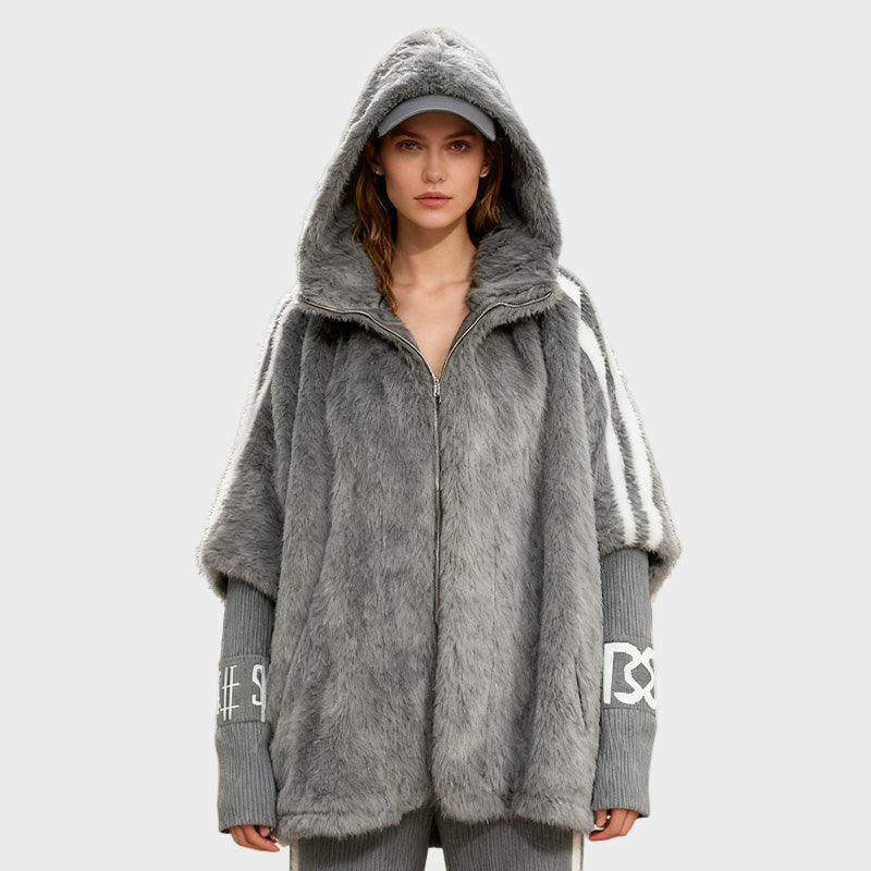 Karolína – Comfortable Coat with Hood