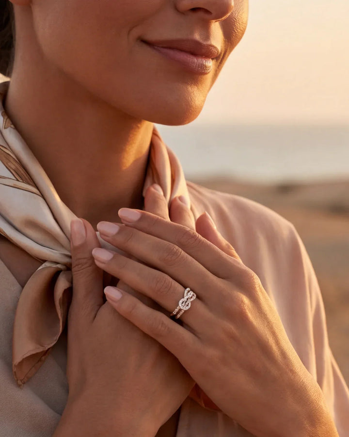 Albane Infinity Ring