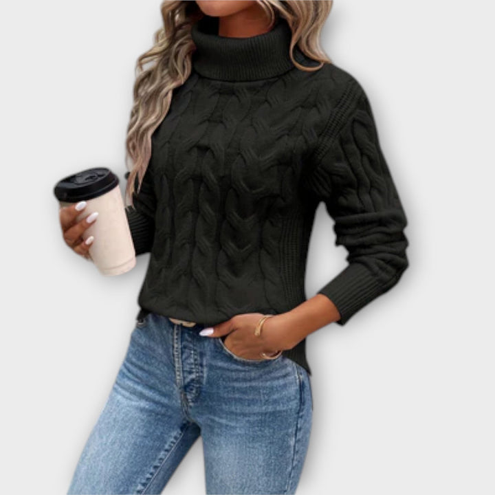Amelia – Elegant turtleneck sweater