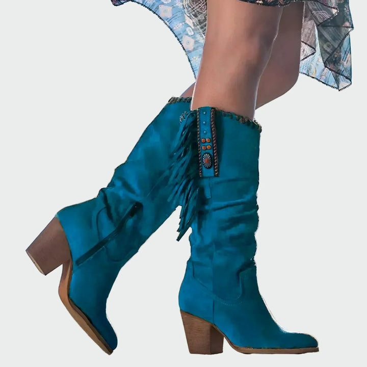 Edyta - Comfortable leather ankle boots