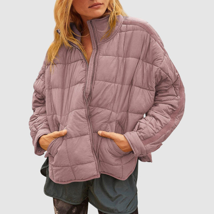 Gabriela - Light, compact quilted jacket with zipper