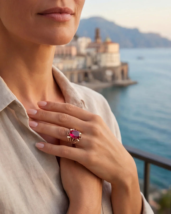 Livia Sapphire Ring