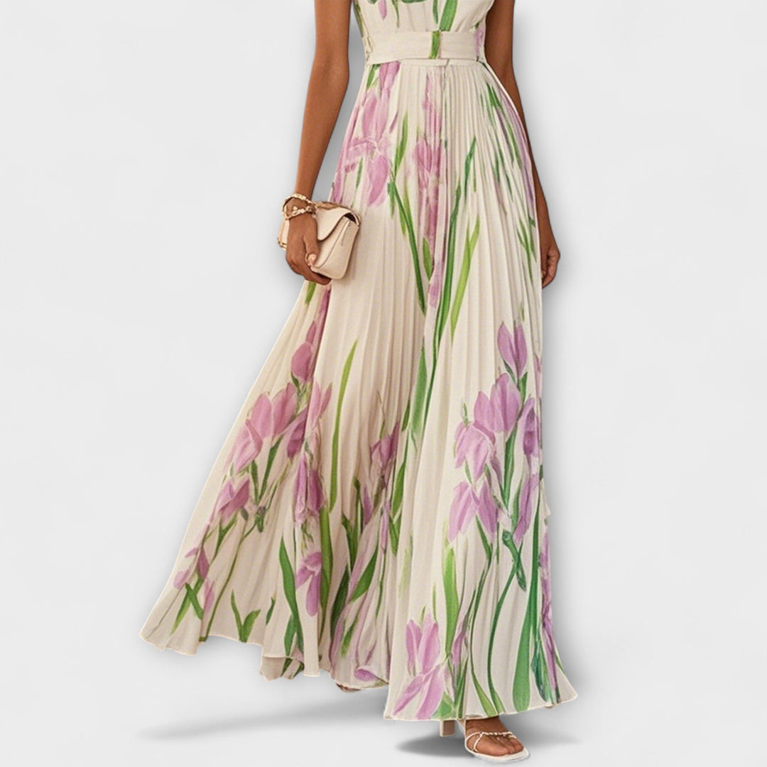 Penélope - Maxi dress with Chiffon