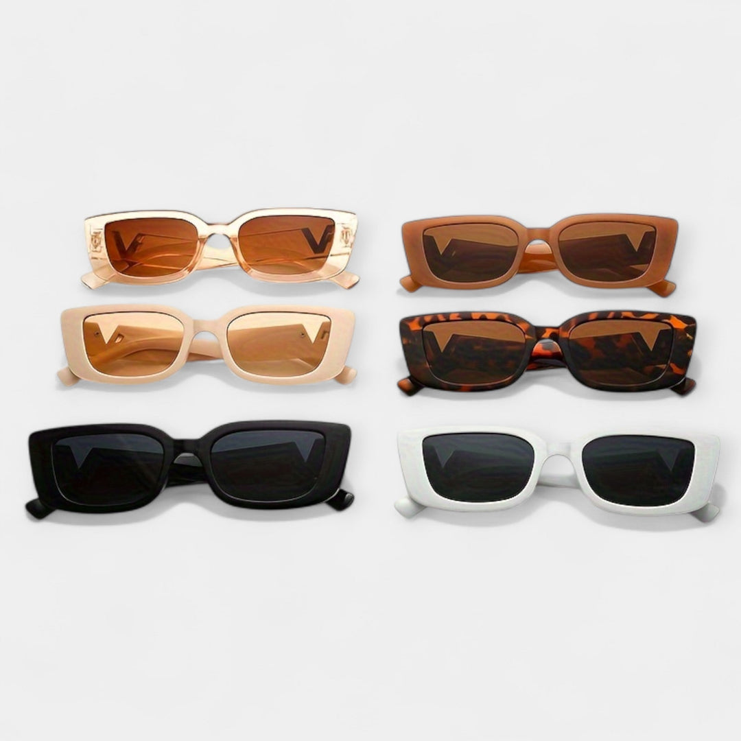 Retro square glasses
