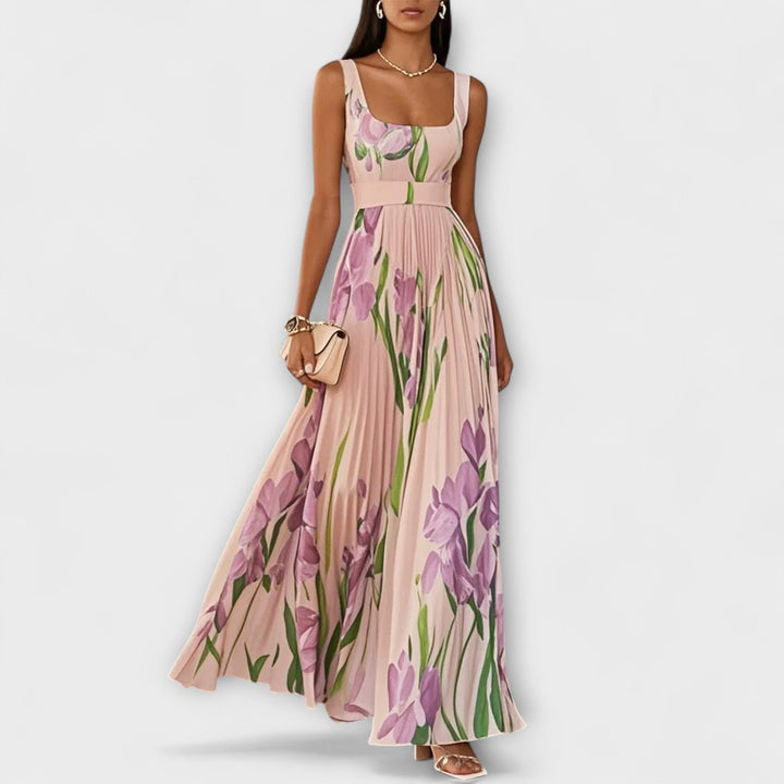 Penélope - Maxi dress with Chiffon