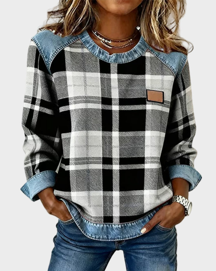 Ivy – Women's Patchwork Sweatshirt