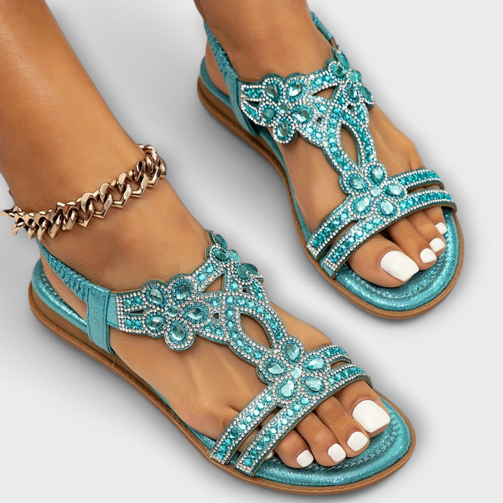 Birgit - Orthopedic sandals with boho charm