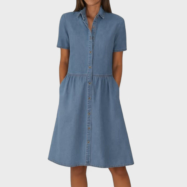 Isabella - Loose Denim Dress