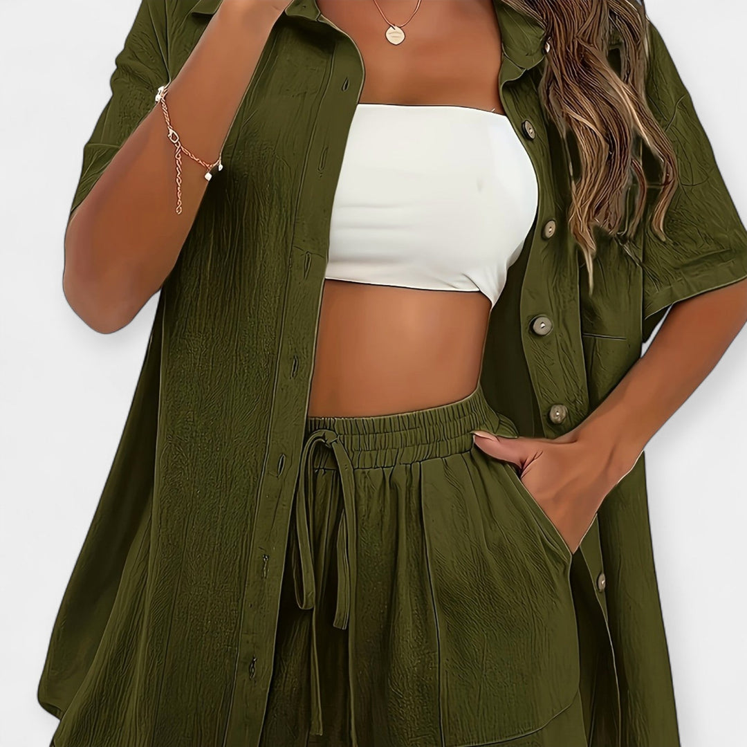 Marie - Shirt and shorts set