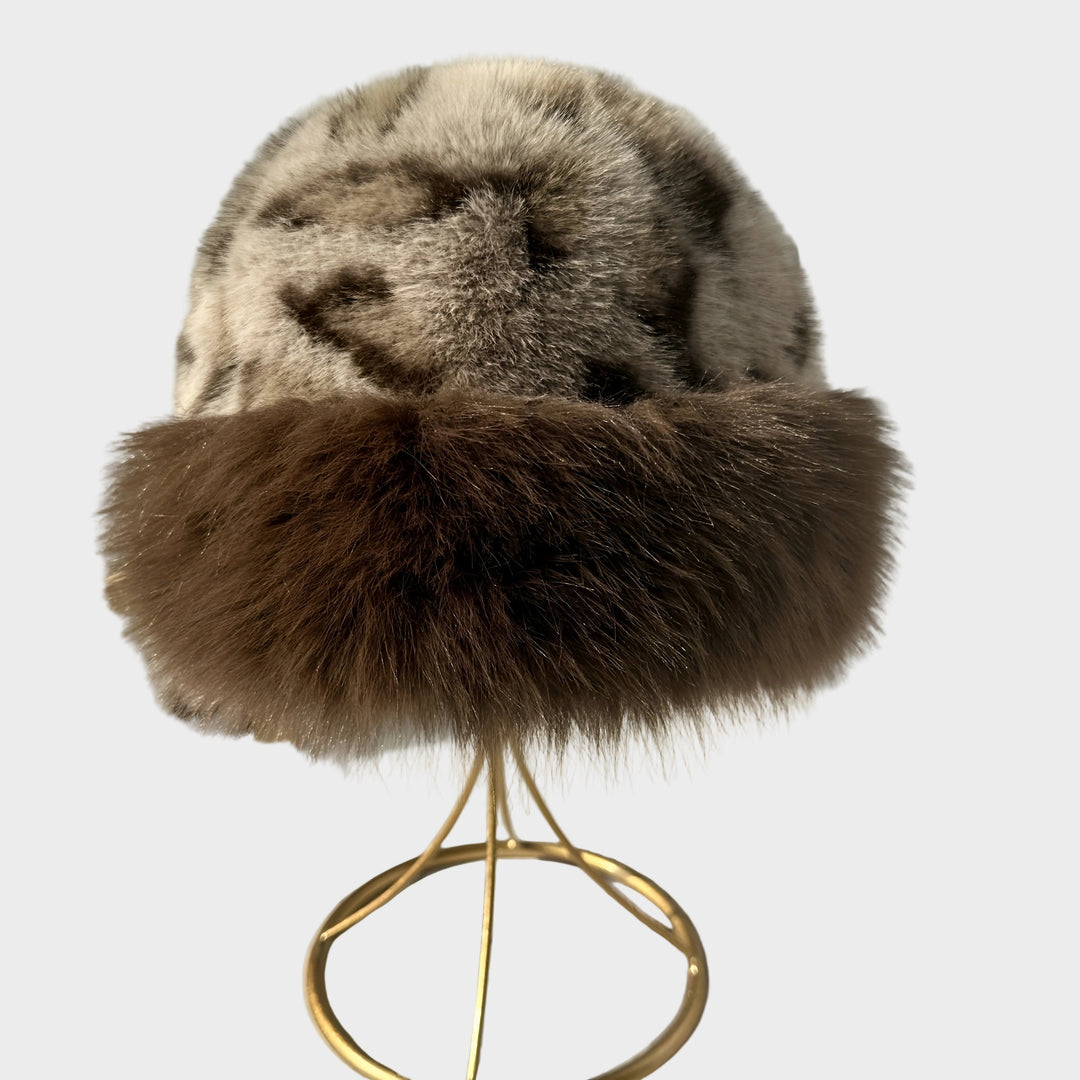 Zuzanna – Leopard print hat
