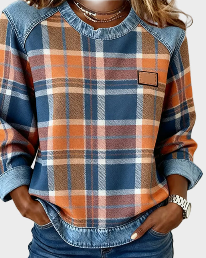 Ivy – Women's Patchwork Sweatshirt