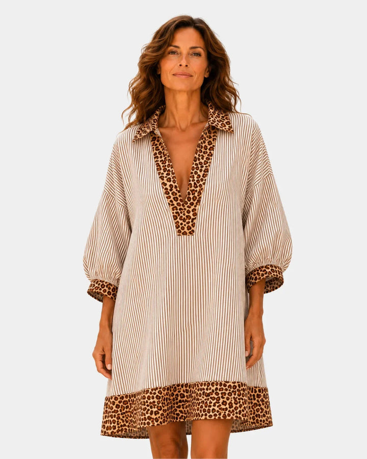 Gaudine Leopard Dress