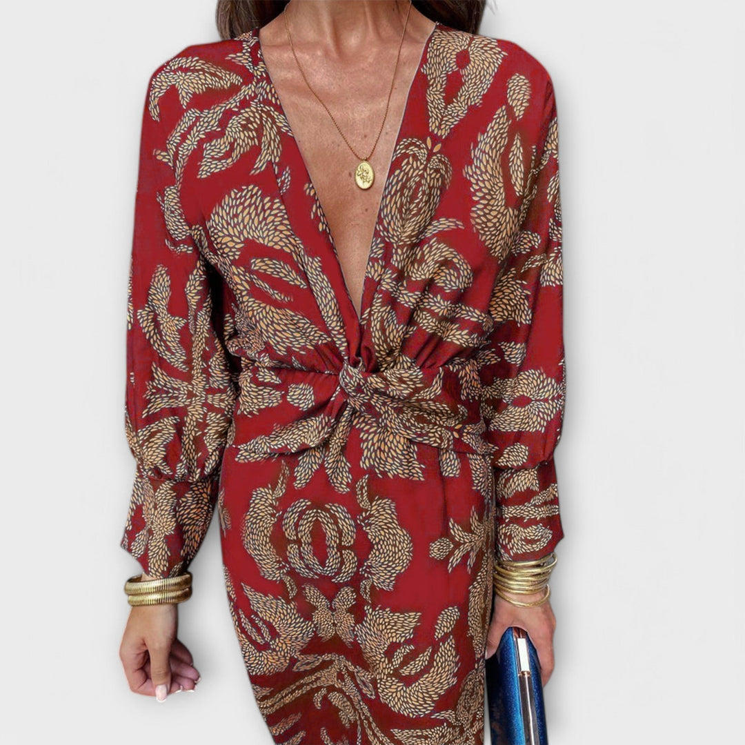Milada - Elegant Dress with Long Sleeves