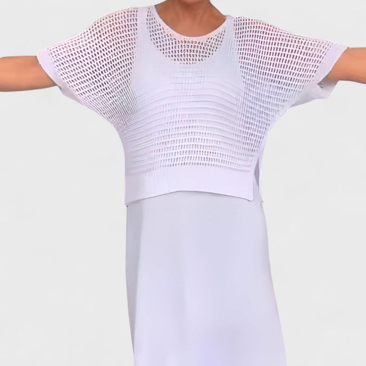 Claudia - Summer Dresses with Braided Top