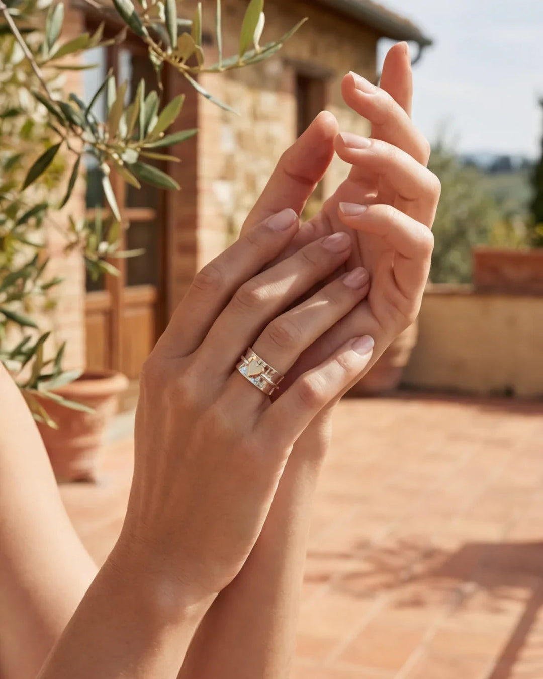 Sabine Heart Ring