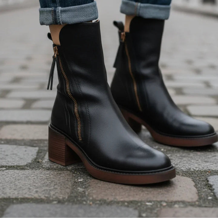 Valorine Leather Boots