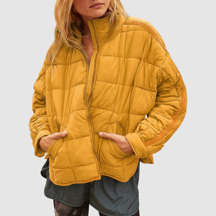 Gabriela - Light, compact quilted jacket with zipper