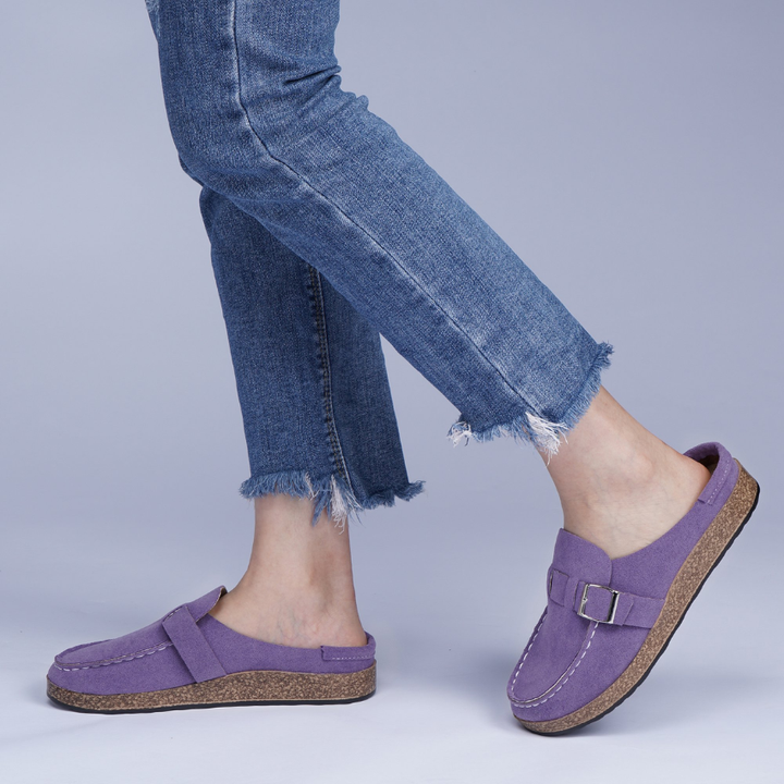 Cork Buckle Clogs