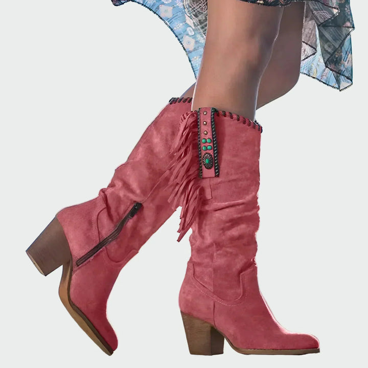 Edyta - Comfortable leather ankle boots