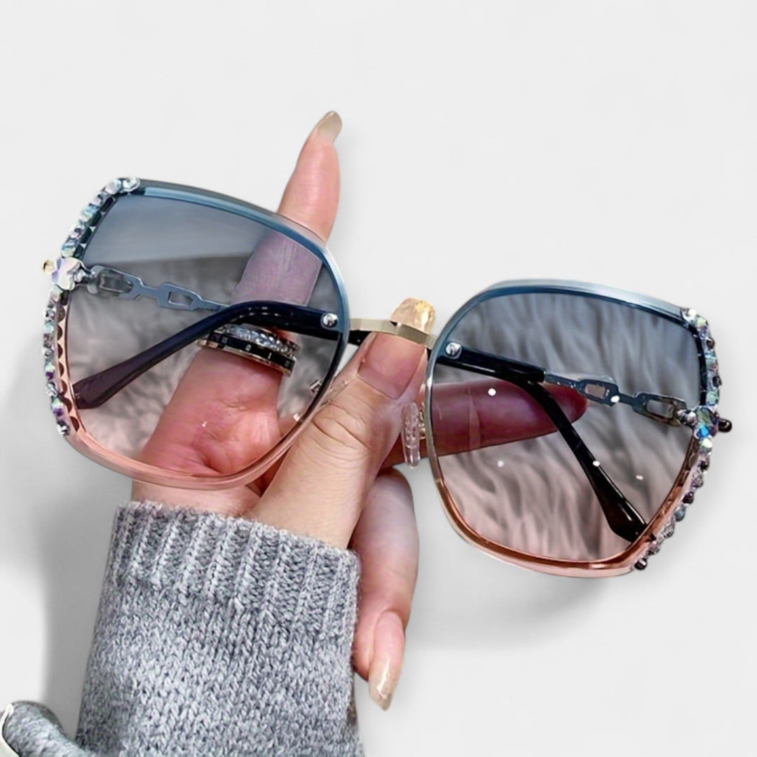 Women's glasses with a gradient effect