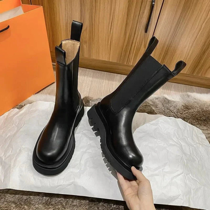 Tread Sole Chelsea Boots