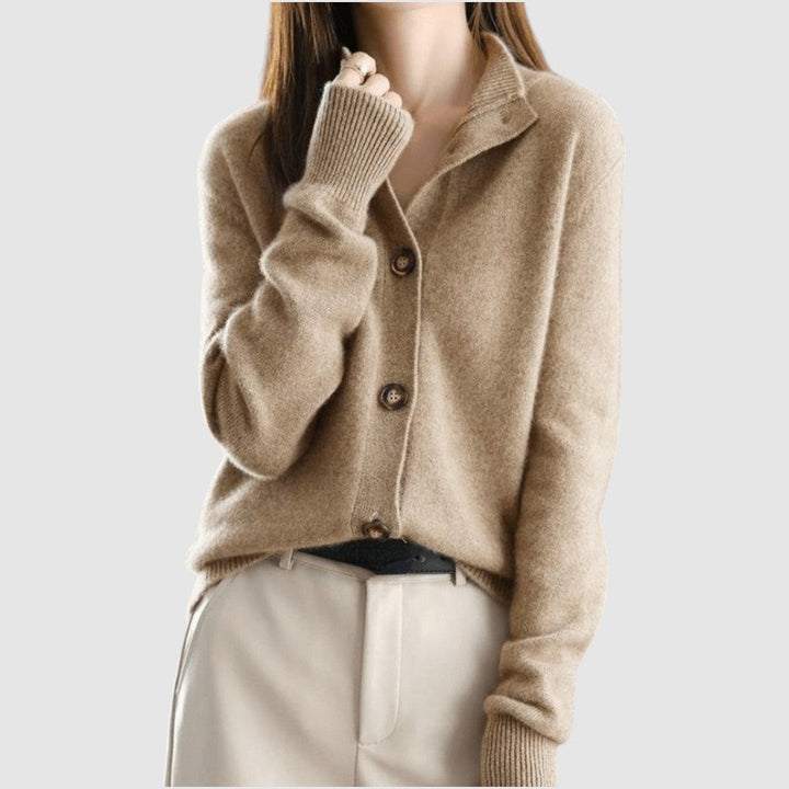 Viktorie - Luxurious knitted cashmere sweater