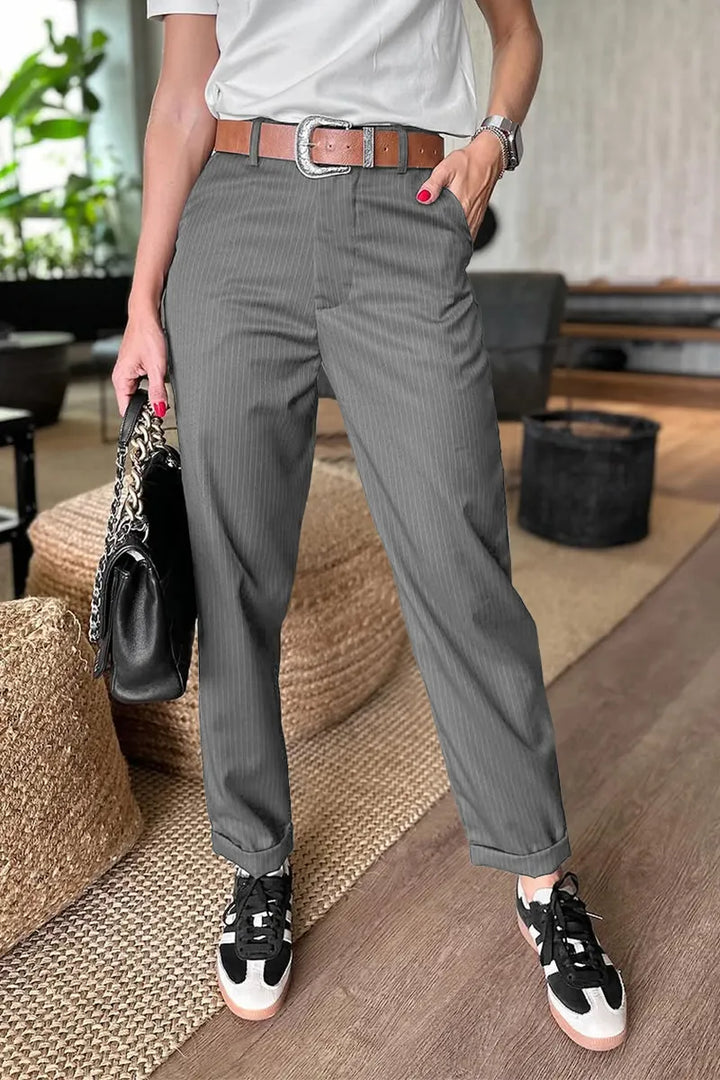 Mathilda - Striped suit trousers