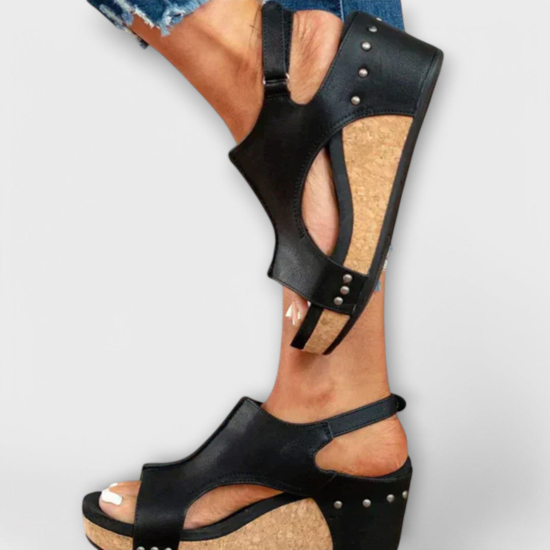 Lina - Wedge sandals