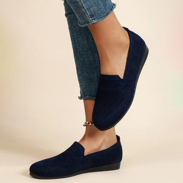Mesh Slip-On Loafers