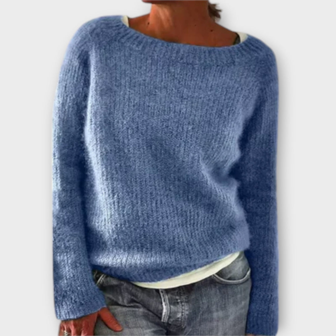 Regine – solid knitted sweater